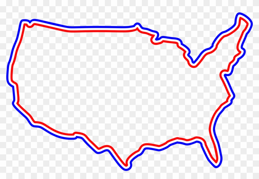 Map White Red Point Angle United - 91 917156 Map White Red Point Angle United States Map
