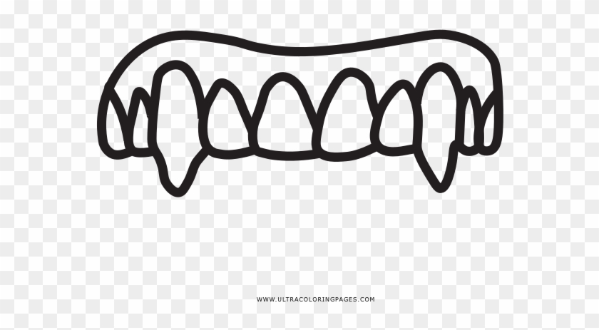 vampire fangs coloring page line art hd png download 1000x625 963323 pinpng