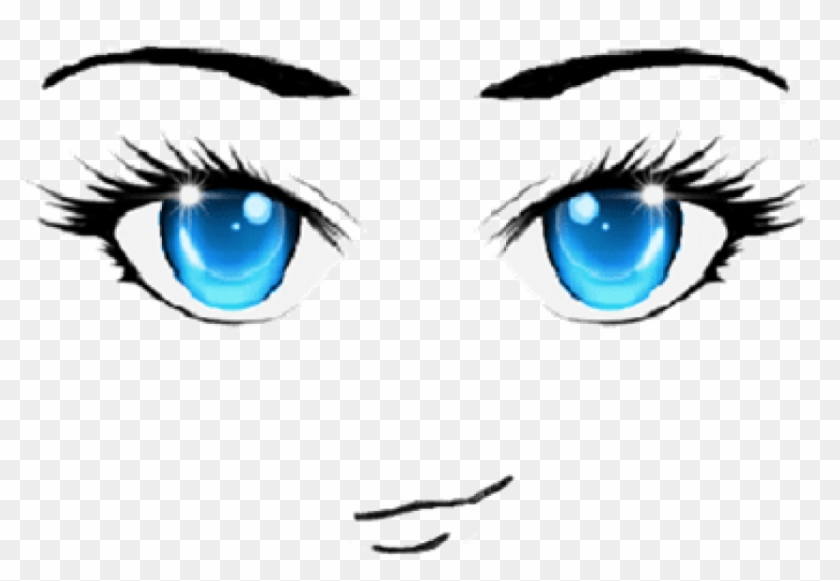 Free Png Download Anime Face Blue Eyes Png Images Background - background free roblox face