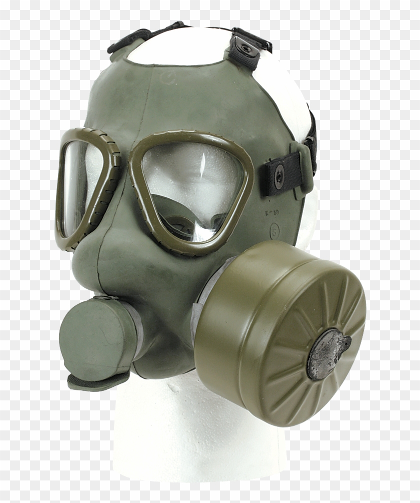Gas Mask, Metal, Plastic, Transparent - M9a1 Gas Mask Can, HD Png...